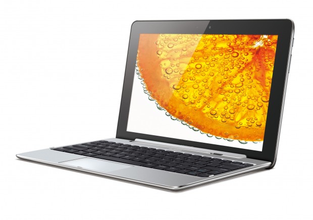 Das Mediapad 10 FHD mit Tastaturdock (Bild: Huawei)